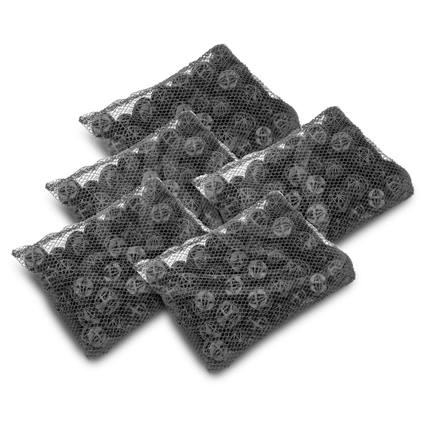 AQUARIUM FILTER MEDIA WOOL BIO BALLS ACTIVE BEADS CARBON FISH TANK FILTRATION